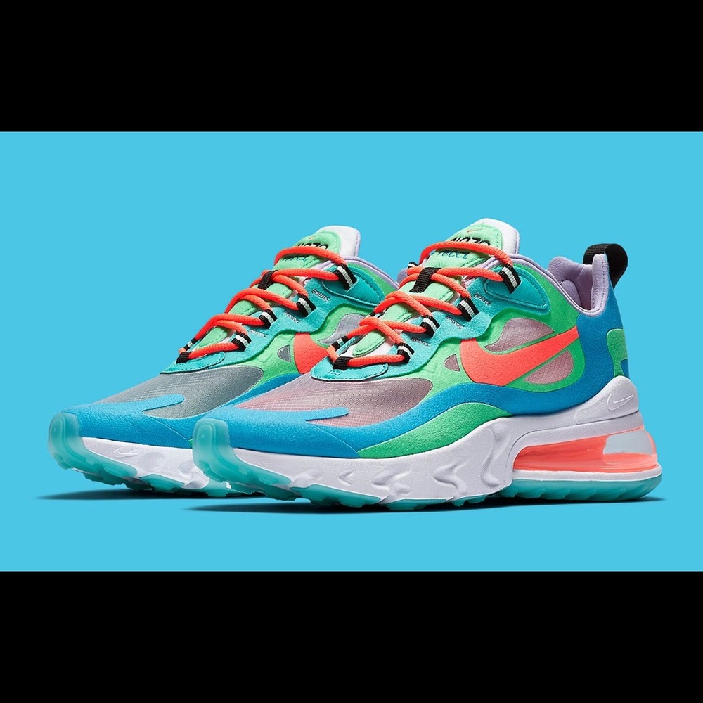 Women Air Max 270 React “Psychedelic Movement”
